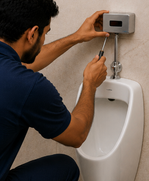 Urinal Sensor Installation  Repair