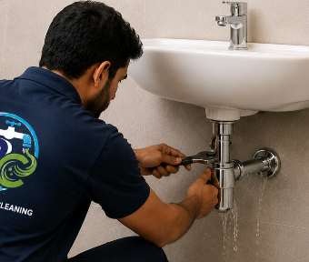 Wash basin bottal trap leakage repair
